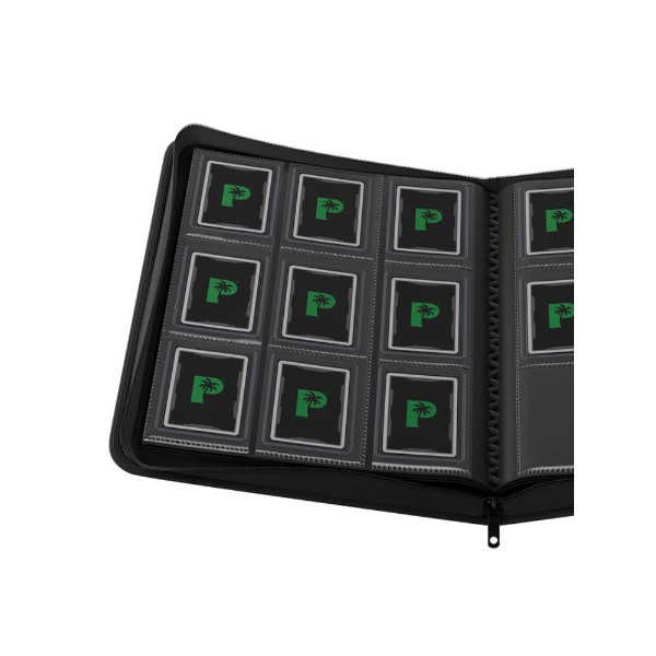 Palms Off Gaming - Collector's Series Card Loader Zip Binder - Black - Packshot 2