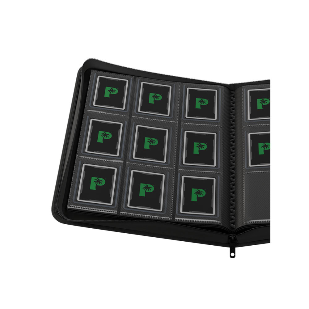 Palms Off Gaming - Collector's Series Card Loader Zip Binder - Black - Packshot 2