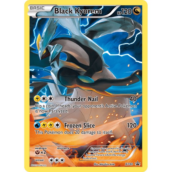 Pokemon - TCG - XY - Black Kyurem XY80 - Packshot 1