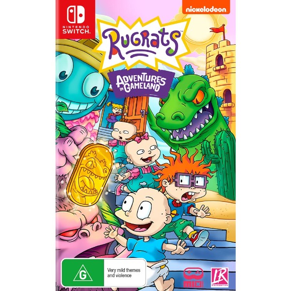 Rugrats: Adventures in Gameland - Packshot 1