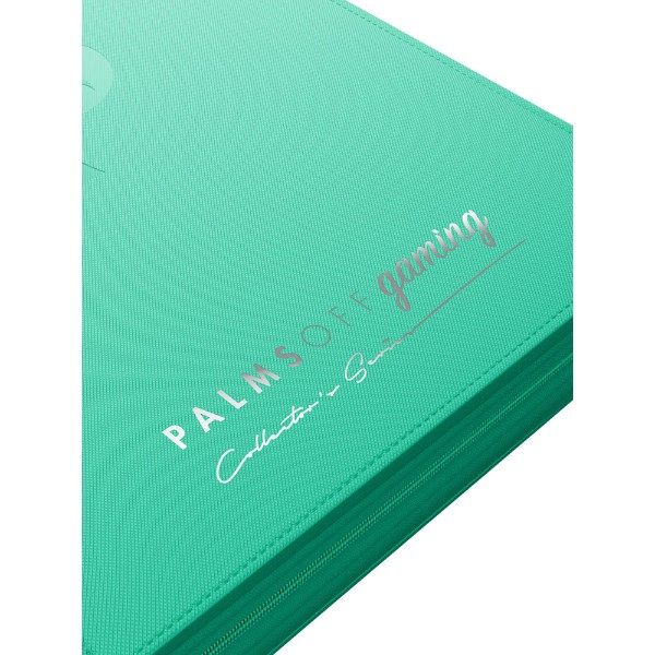 Palms Off Gaming - Collector's Series Top Loader Zip Binder - Turquoise - Packshot 4