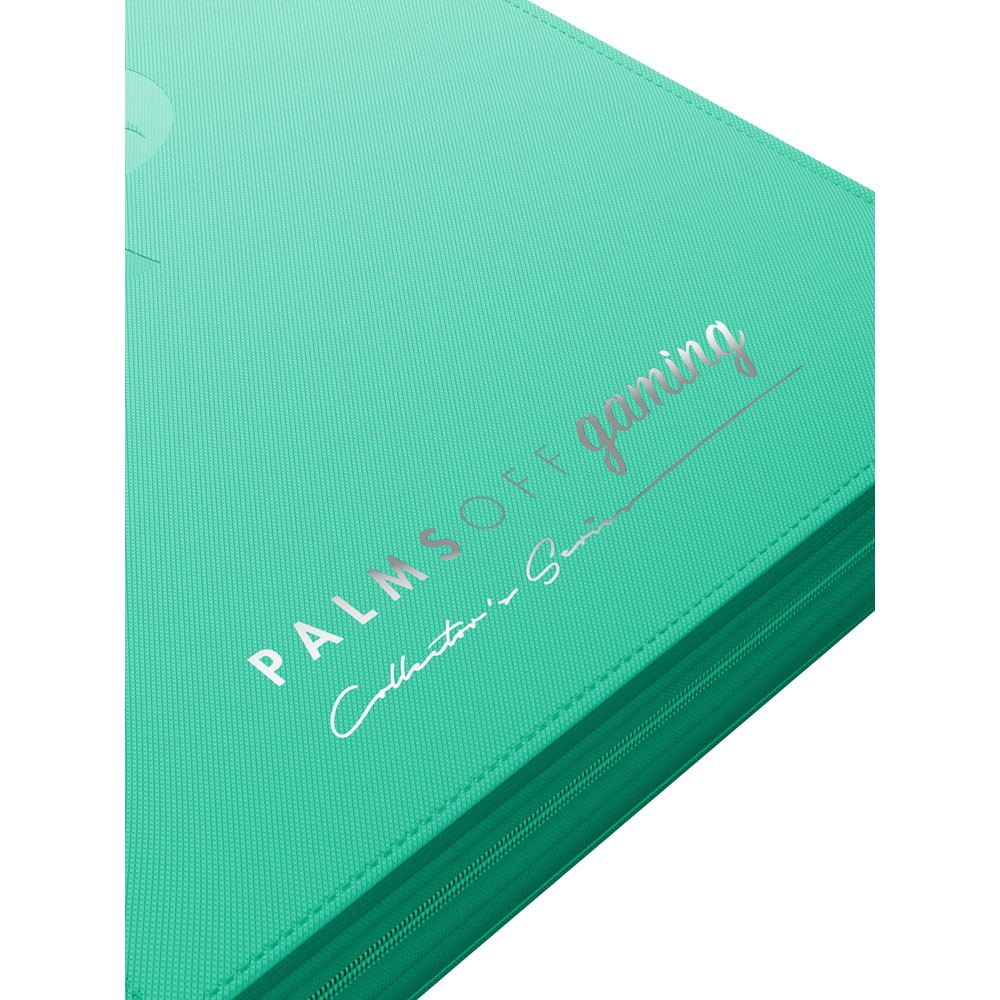 Palms Off Gaming - Collector's Series Top Loader Zip Binder - Turquoise - Packshot 4