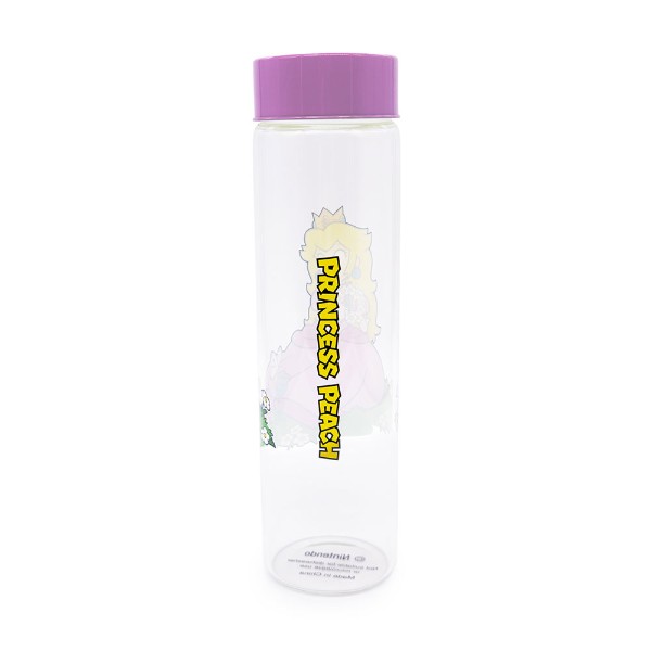 Nintendo - Super Mario Bros - Peach Glass Drink Bottle - Packshot 2
