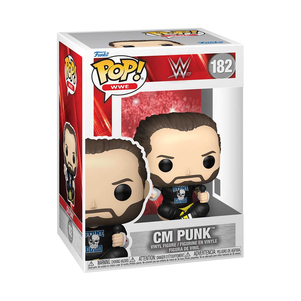WWE - CM Punk Pop! Vinyl Figure - Packshot 2