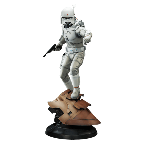 Star Wars Boba Fett Ralph Mcquarrie Concept 18 Statue Zing Pop