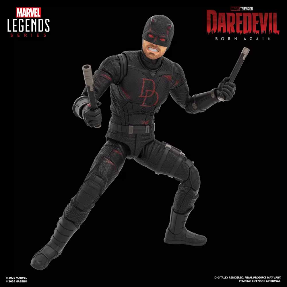 Marvel – Daredevil: Born Again – Daredevil & Jessica Jones Marvel Legends Action Figure 2-Pack - Packshot 3