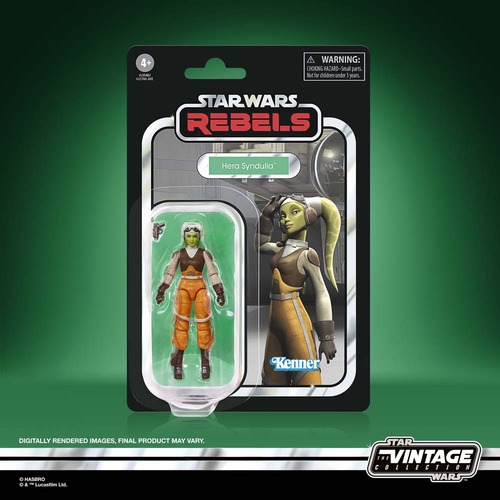 Star Wars - The Vintage Collection - Hera Syndulla (Spectre-2) Action Figure - Packshot 2