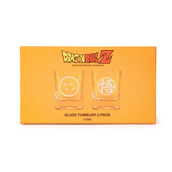 Dragon Ball Z - 4-Star Dragon Ball Glass Tumbler 2-Pack - Packshot 1