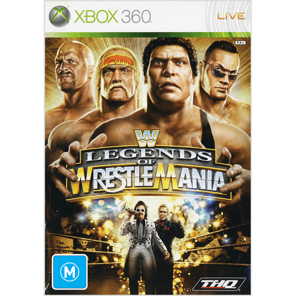 WWE Legends of Wrestlemania - Packshot 1