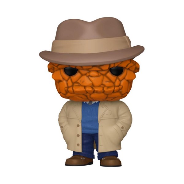 Marvel - The Fantastic Four: First Steps - The Thing (Trenchcoat) Pop! Vinyl Figure - Packshot 1