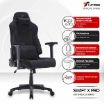 TTRacing Swift X Pro Air Threads Fabric Gaming Chair - Dusk - Packshot 5