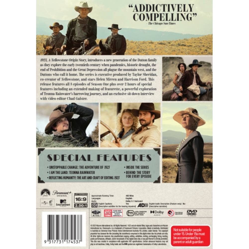 1923: A Yellowstone Origin Story: Season 1 - Packshot 2