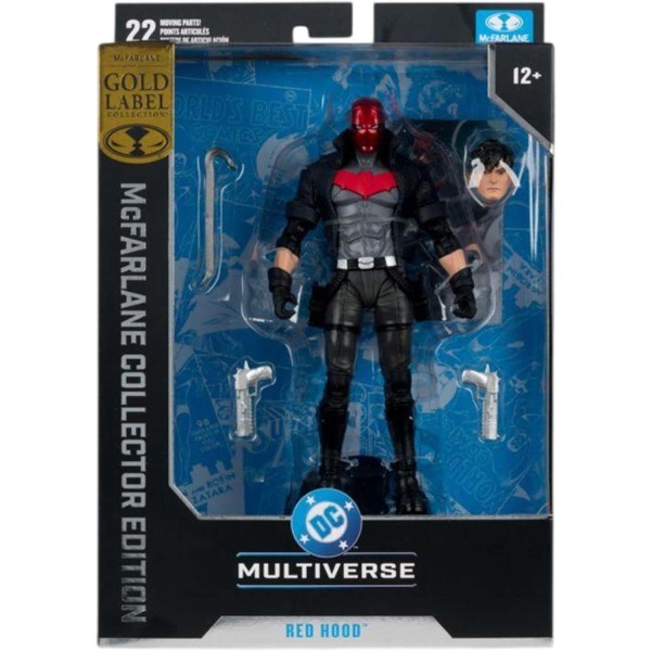DC Comics - Batman - Red Hood (Under the Red Hood) Gold Label Action Figure (2026 SDCC Exclusive) - Packshot 6