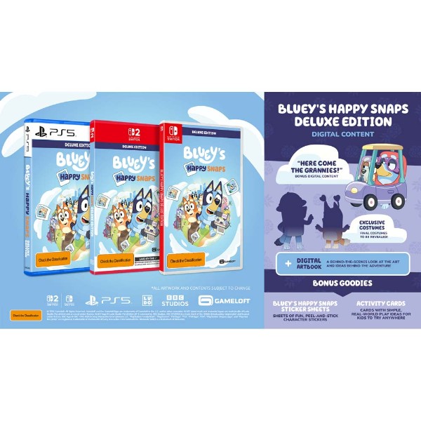 Bluey's Happy Snaps Deluxe Edition - Packshot 2