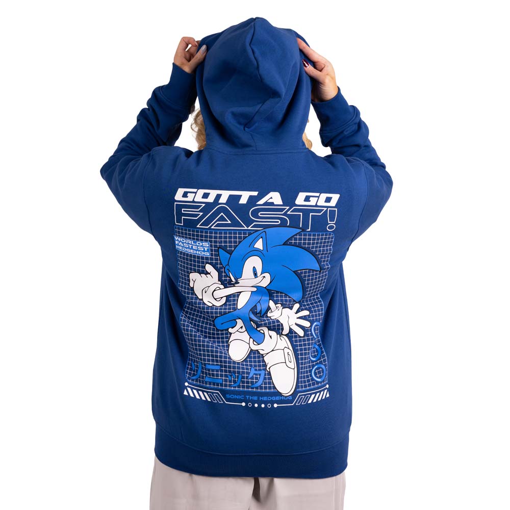 Sonic the Hedgehog - Gotta Go Fast Zip-Up Hoodie - Packshot 4