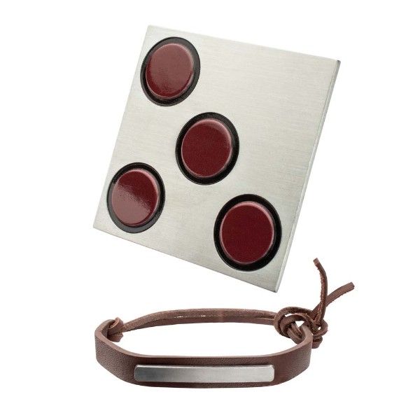 Star Wars - The Mandalorian & Grogu - Colonel Ward Rank Badge Pin & Bracelet Replica - Packshot 2