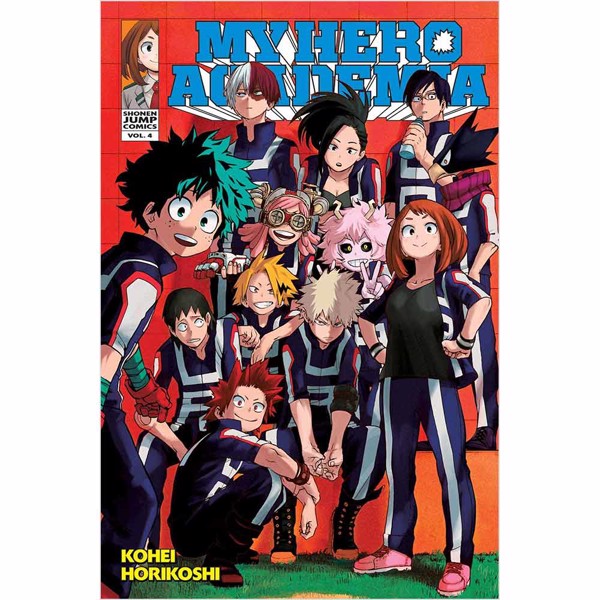 My Hero Academia - Vol. 4 Graphic Novel - Packshot 1