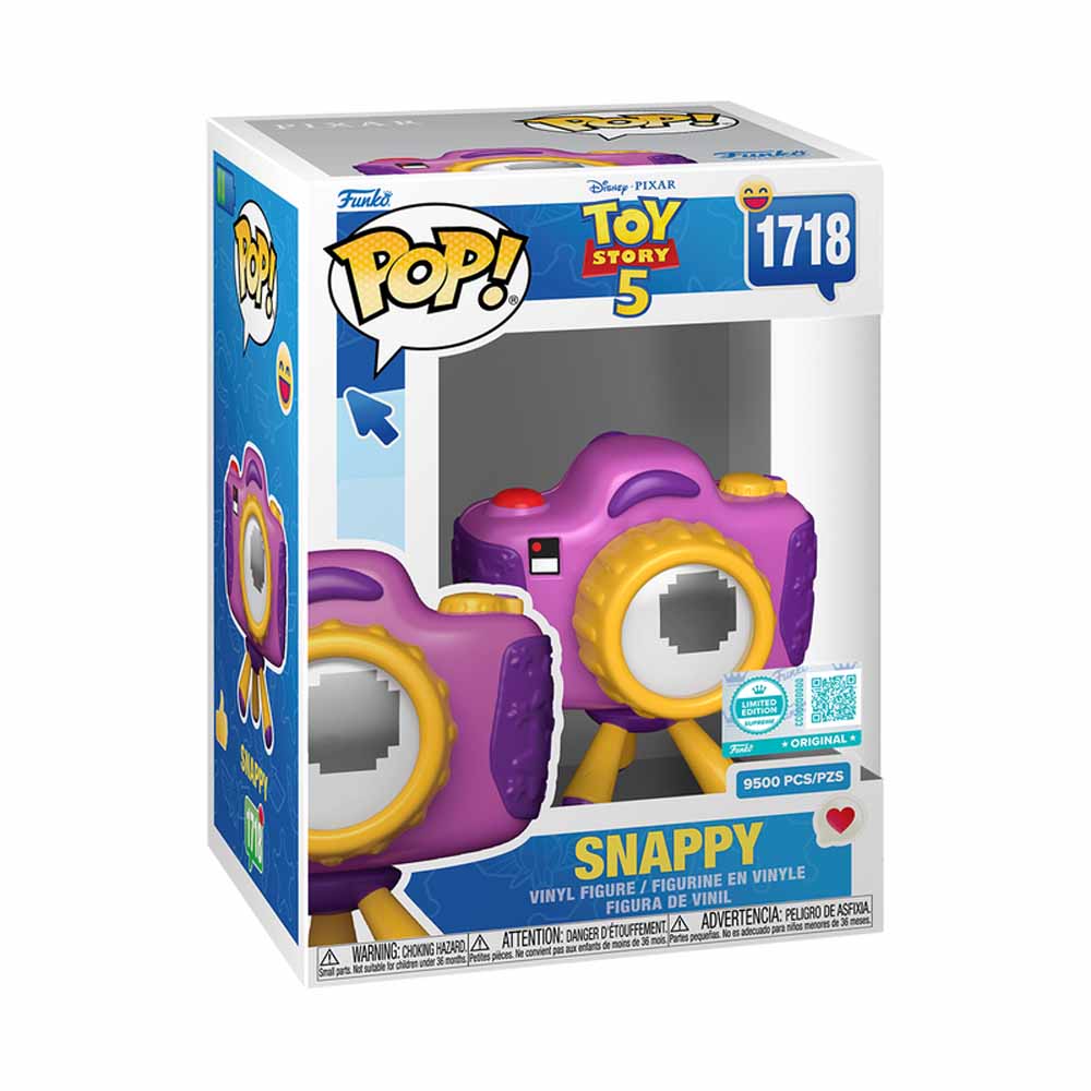 Pixar - Toy Story 5 - Snappy Pop! Vinyl Figure (Supreme Limited Edition) - Packshot 2