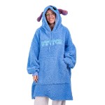 Disney - Lilo & Stitch - Stitch Fluffy Oversized Blanket Hoodie