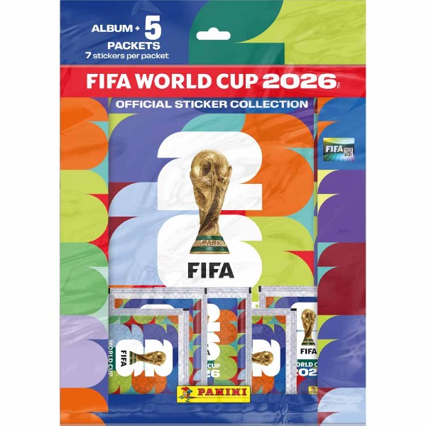 FIFA – TC – Panini Fifa World Cup 2026 Sticker Starter Pack - Packshot 1