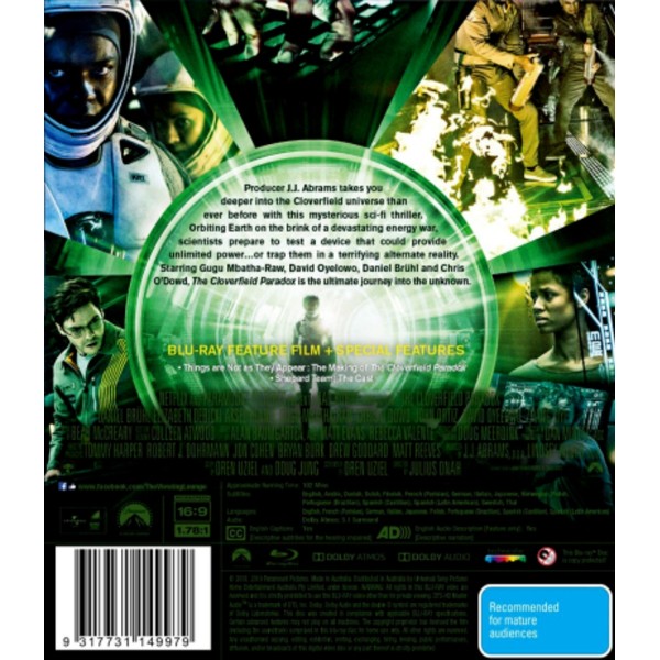 The Cloverfield Paradox - Packshot 2
