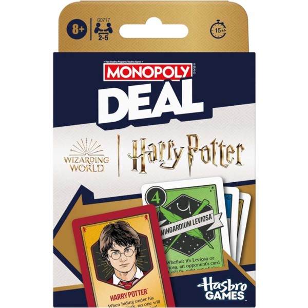Monopoly Deal - Harry Potter Edition Card Game - Packshot 1