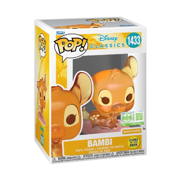 Disney - Bambi - Bambi Glow-in-the-Dark Pop! Vinyl Figure (Ultra Limited Edition) - Packshot 2