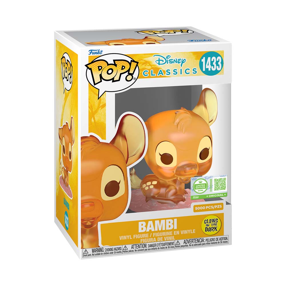 Disney - Bambi - Bambi Glow-in-the-Dark Pop! Vinyl Figure (Ultra Limited Edition) - Packshot 2