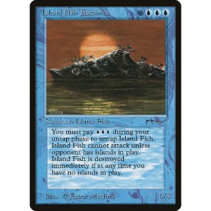 Magic: The Gathering - TCG - Arabian Nights - Island Fish Jasconius nan