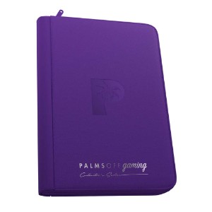 Palms Off Gaming - Collector's Series 9 Pocket Zip Binder - Purple