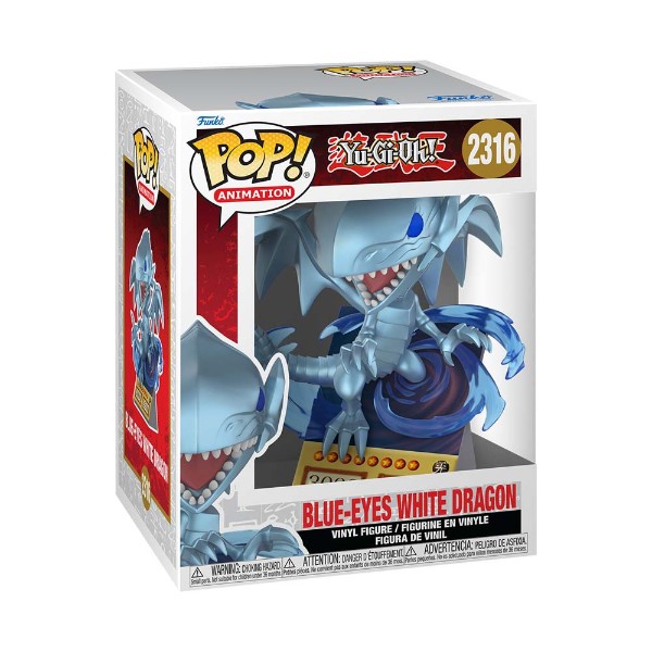Yu-Gi-Oh! - Blue-Eyes White Dragon Pop! Premium Vinyl Figure - Packshot 2