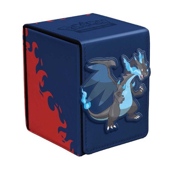 Pokemon - TCG - ULTRA PRO Mega Charizard X Alcove Flip Deck Box - Packshot 1