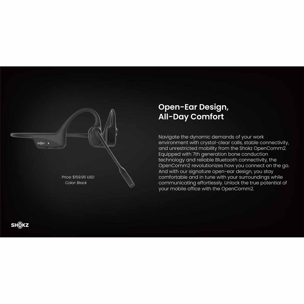 Shokz OpenComm2 (2025) - Packshot 3
