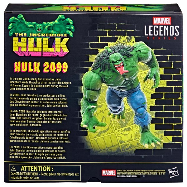 Marvel - Hulk - Hulk 2099 Marvel Legends Action Figure - Packshot 5