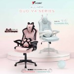 TTRacing DUO V4 Air Threads Fabric Gaming Chair - KittyPuff - Packshot 5