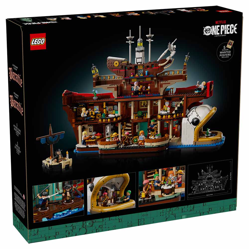 One Piece - LEGO The Baratie Floating Restaurant 75640 - Packshot 6