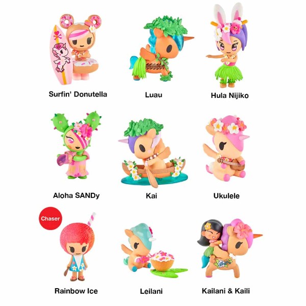 Tokidoki – Hawaiian Ohana Blind Box Figurine (Single Box) - Packshot 2