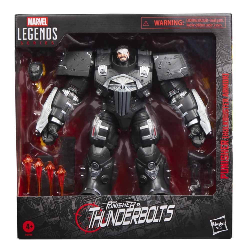Marvel – Punisher – Thunderbolts Punisher Hulkbuster Armour Action Figure - Packshot 5