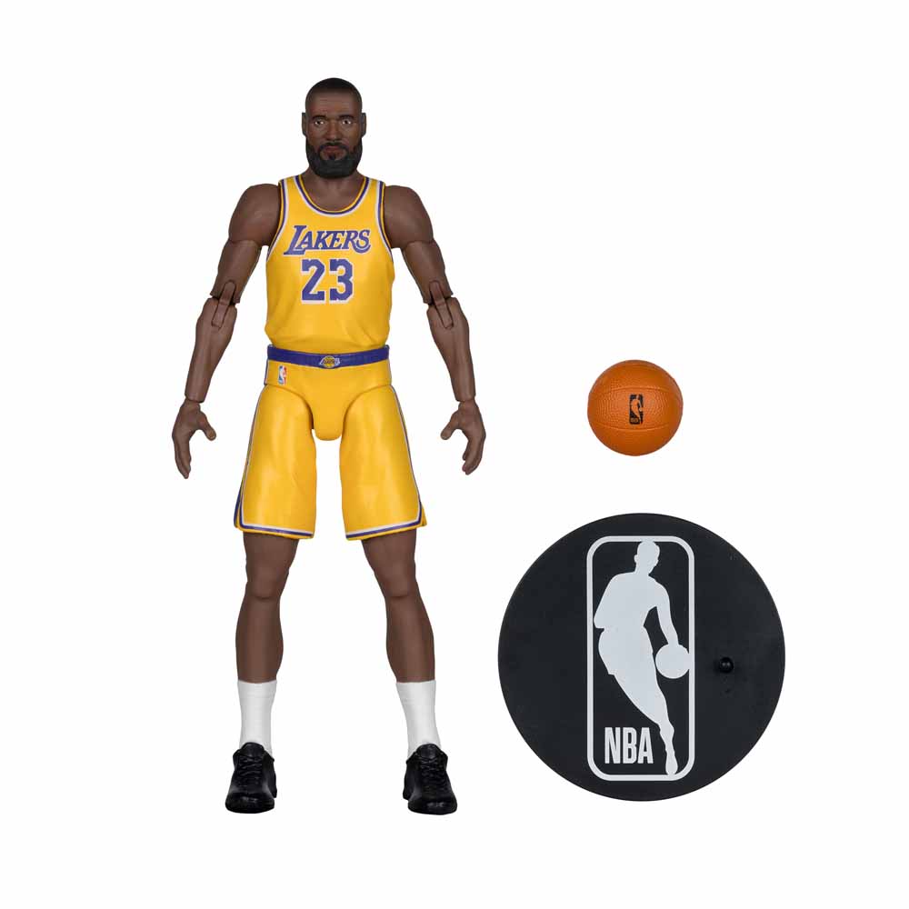 NBA - LeBron James (LA Lakers) SportsPick Action Figure - Packshot 5