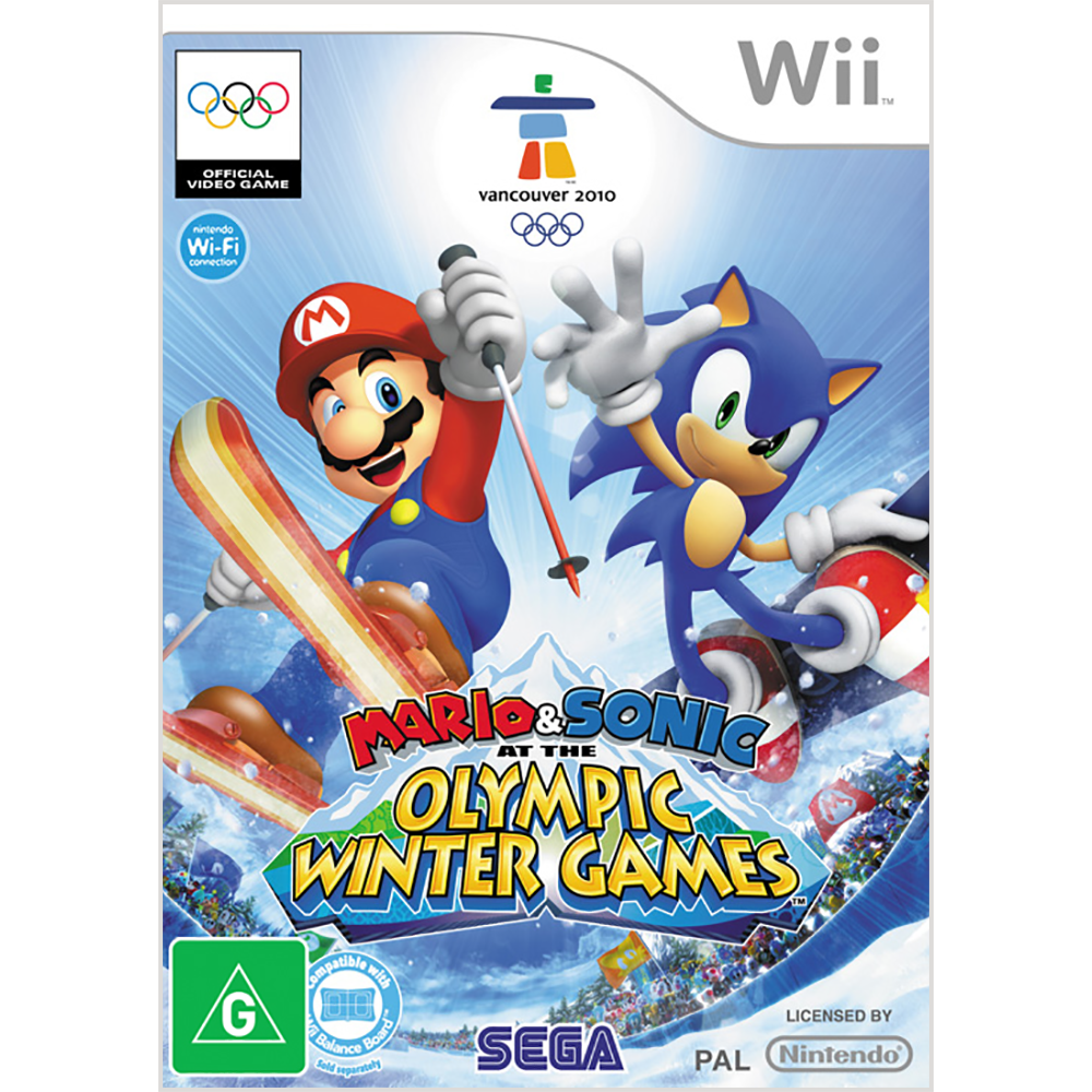 Mario Sonic at the Olympic Winter Games (preowned) Nintendo