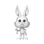 Looney Tunes: Sketched - Bugs Bunny Pop! Vinyl Figure