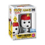 Peanuts - Snoopy with Woodstock Flocked Pop! Vinyl Figure - Packshot 2