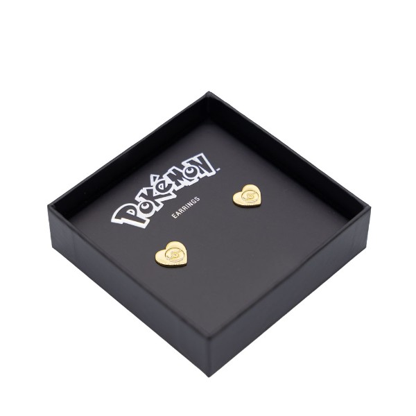 Pokemon - Pokeball Heart Earrings - Packshot 3