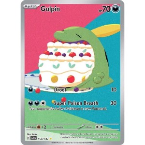 Pokemon - TCG - SV07: Stellar Crown - Gulpin Holofoil 154/142 - NM/M