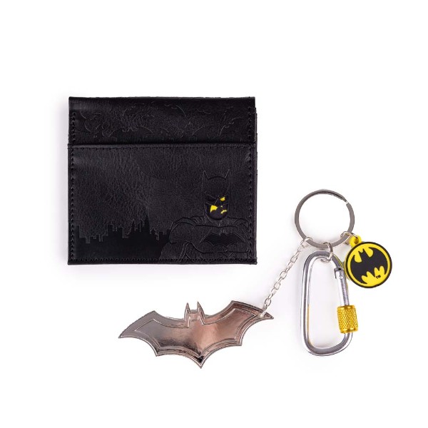 DC Comics - Batman - Bi-Fold Wallet & Keyring Gift Set - Packshot 1
