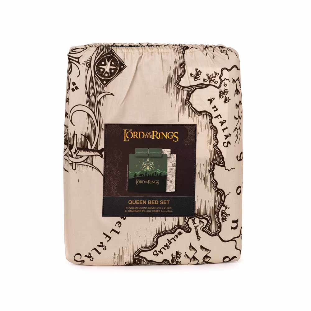 The Lord of the Rings - Fellowship Trek Quilt Cover Set - Queen - Packshot 3