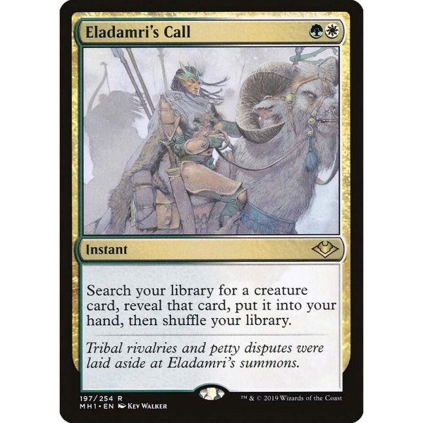 Magic: The Gathering - TCG - Modern Horizons - Eladamri's Call 197 - Packshot 1