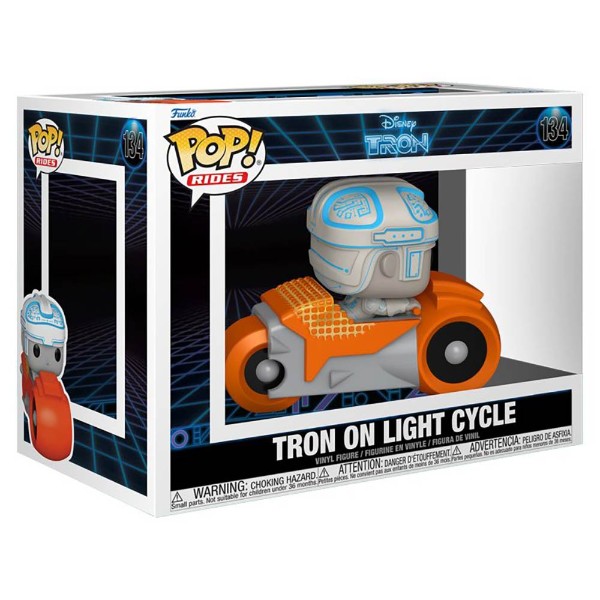 Tron - Tron with Cycle Pop! Rides Vinyl Figure - Packshot 2