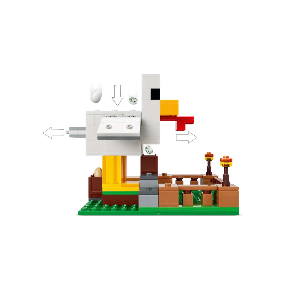 Minecraft - LEGO Chicken Farm #21585 - Packshot 2