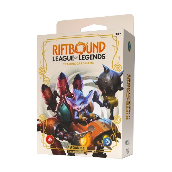 League of Legends - TCG - Riftbound Spiritforged Champions Deck - Rumble - Packshot 1